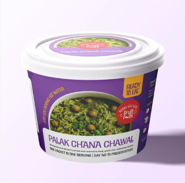 Palak Chana Rice Bowl | Spinach & Chickpea Meal
