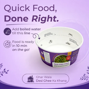 Palak Chana Rice Bowl | Spinach & Chickpea Meal