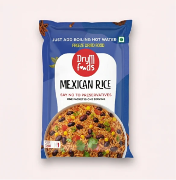 Mexican Rice 80g | Freeze Dried Rice & Bean Meal