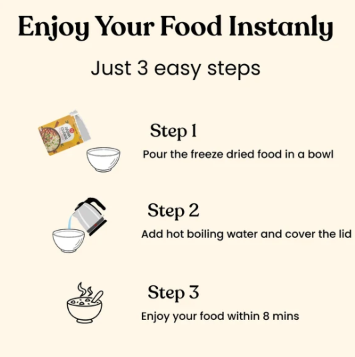 Mexican Rice 80g | Freeze Dried Rice & Bean Meal