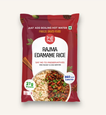 Freeze Dried Rajma Edamame Rice 80g