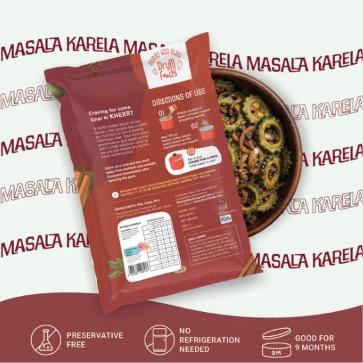 Freeze Dried Masala Karela 40g
