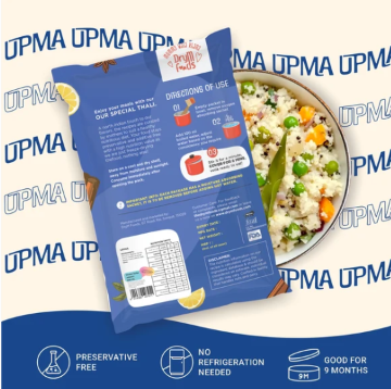 Freeze Dried Ghee-Based Upma 70g