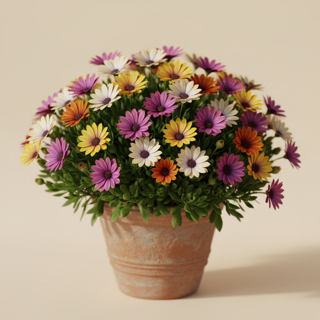 African Daisy Plant | Osteospermum | Colourful Daisy Flowering Plant India