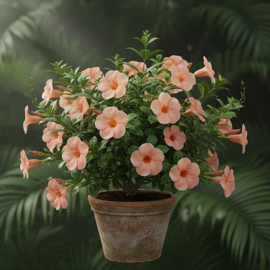 Allamanda Peach — Tropical Flowering Climber Shrub