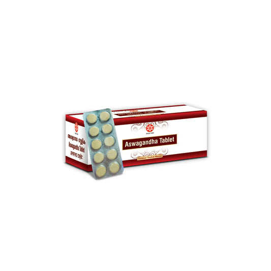 Ashwagandha Tablets 500mg 50pcs - Ayurvedic Stress Relief- Blueberry Botanicals