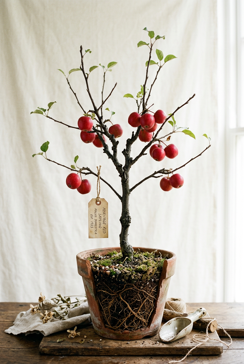 Bare Apple Red Plant