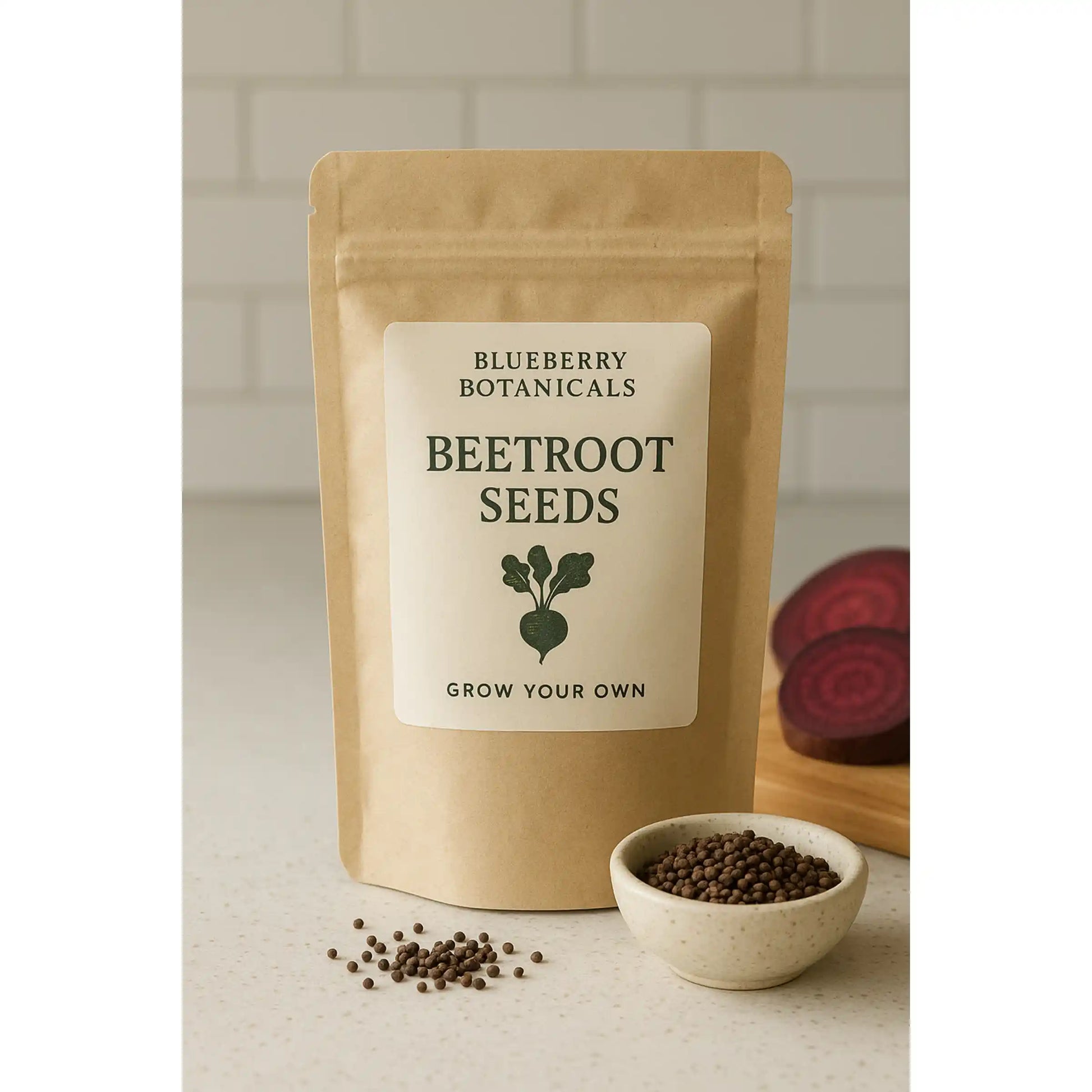 Beetroot Microgreens Seeds 50g – Vibrant Red Nutrient-Dense Greens – Premium Quality