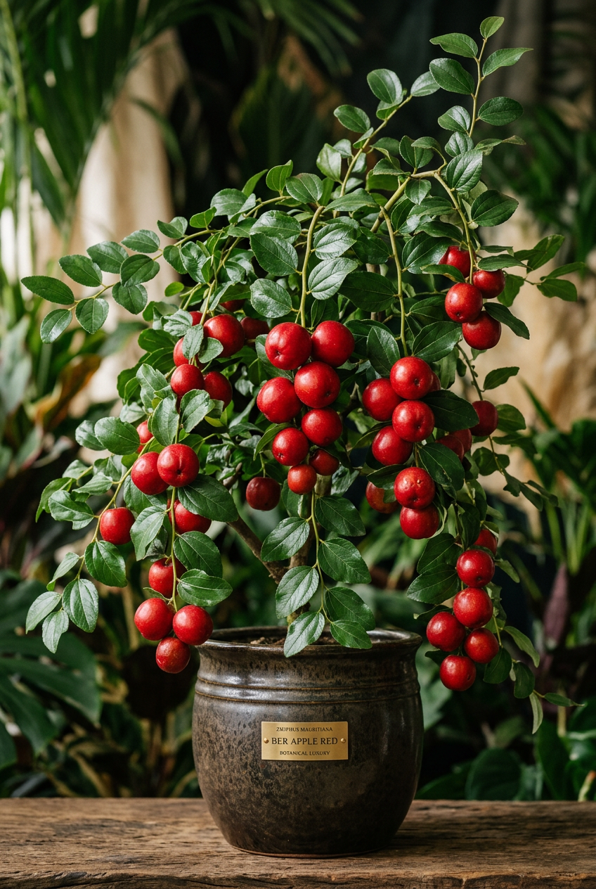 Bare Apple Red Plant