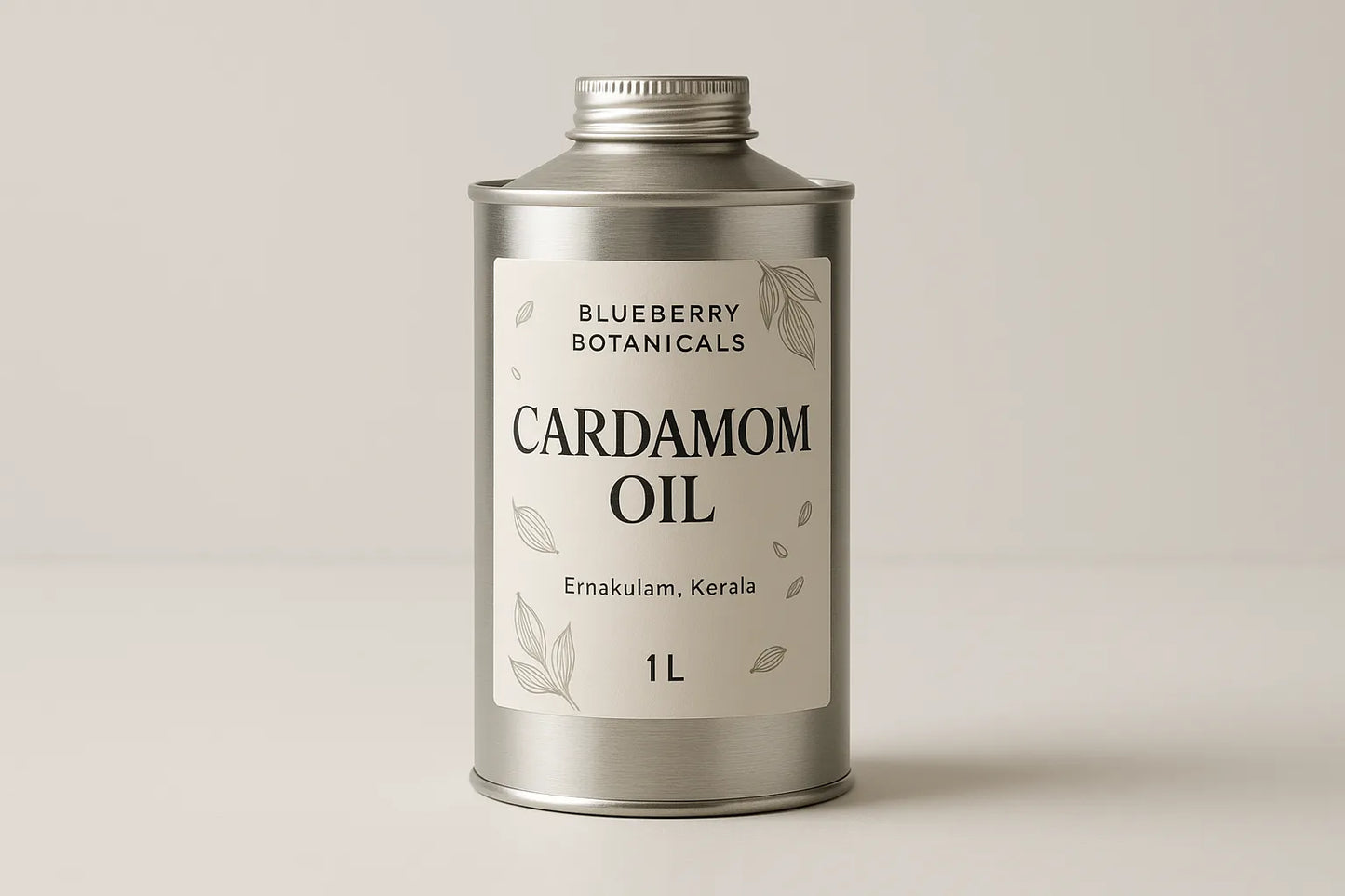 Cardamom Oil 1L - Premium Elettaria Cardamomum Pure Essential Oil