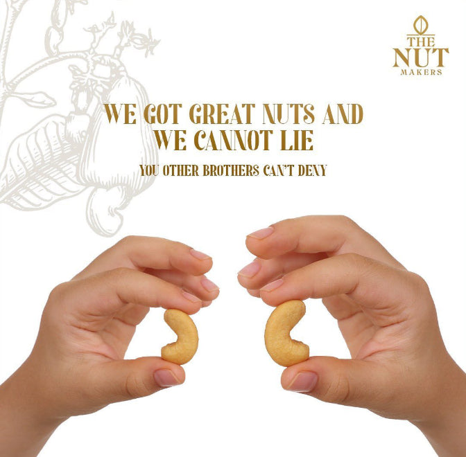 Cashew Gift Box 5 Varieties 400g Kerala Premium - Blueberry Botanicals