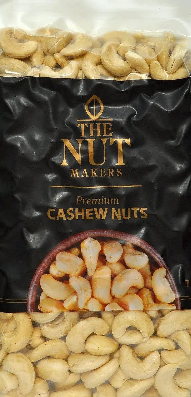 Cashew NutsPlain W320  - Kerala Premium Grade - 1KG