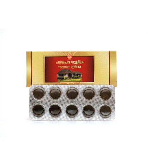Chandra Prabha Tablets 50pcs - Ayurvedic UTI Relief & Natural Wellness-Bluebery Botanicals