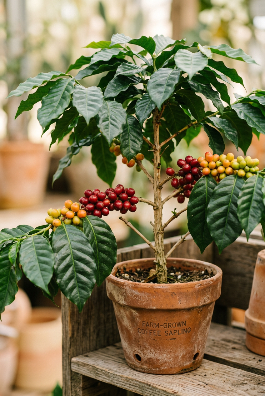 Coffee Plant | Coffea | Live Sapling - product image 2 | Blueberry Botanicals