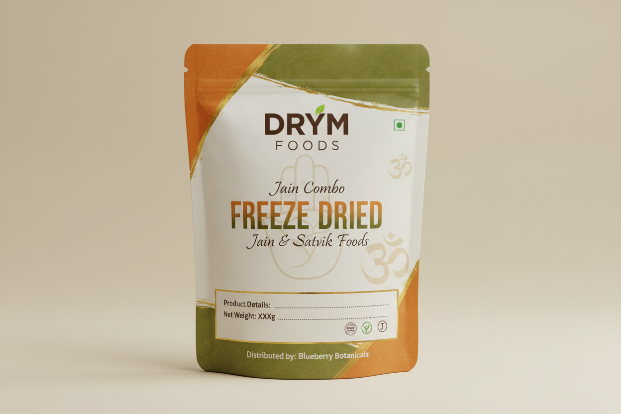 Jain Combo | Freeze Dried Jain & Satvik Foods | Blueberry Botanicals
