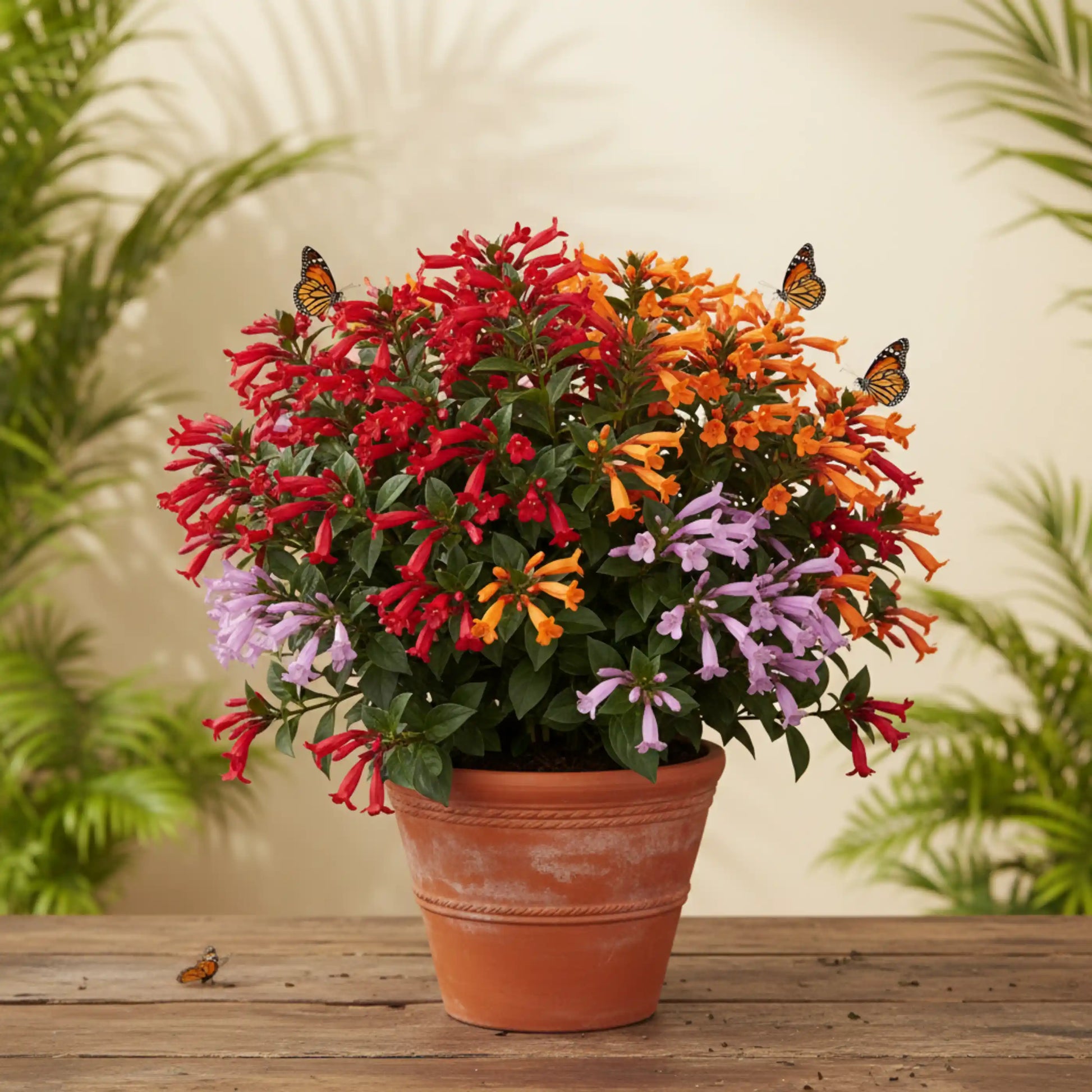 cuphea-colour-combo-plant-cigar-plant-butterfly-garden-shrub