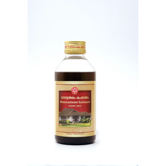 Dhaanuantaram Kashayam–200 mL-Ayurvedic Support for Postnatal & Muscular Health