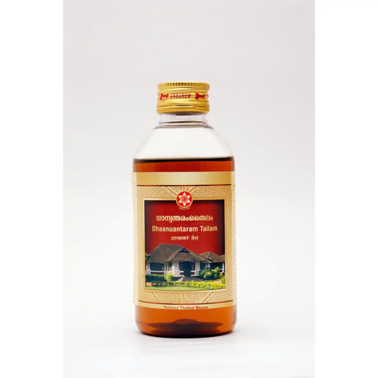 Dhaanuantaram Tailam –200mL- Ayurvedic Oil for Postnatal Recovery, Joint Pain & Neuromuscular Health