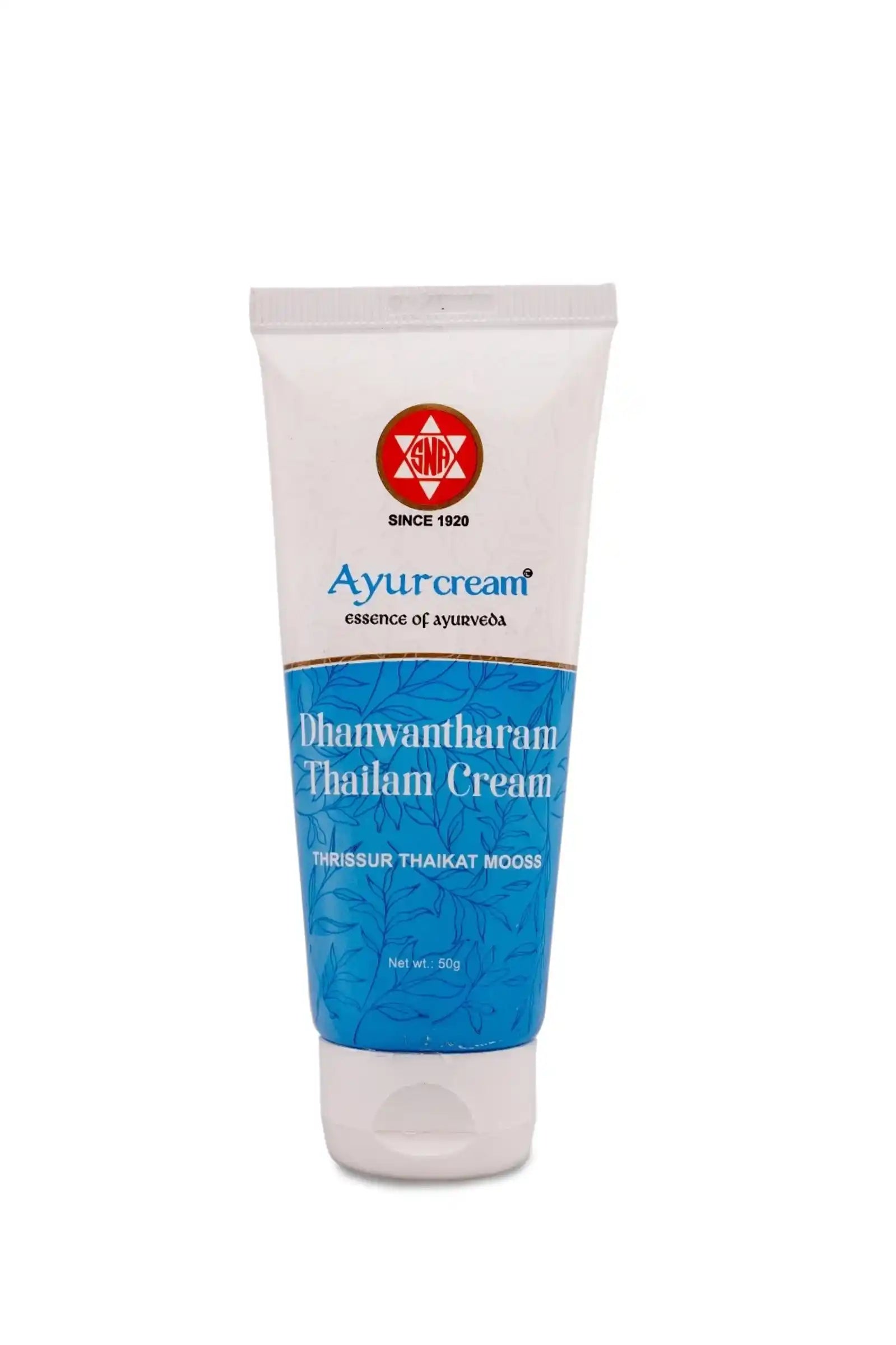 Dhaanuantaram Thailam Cream 50g Ayurvedic Women's Health & Post-Pregnancy Care | Blueberry