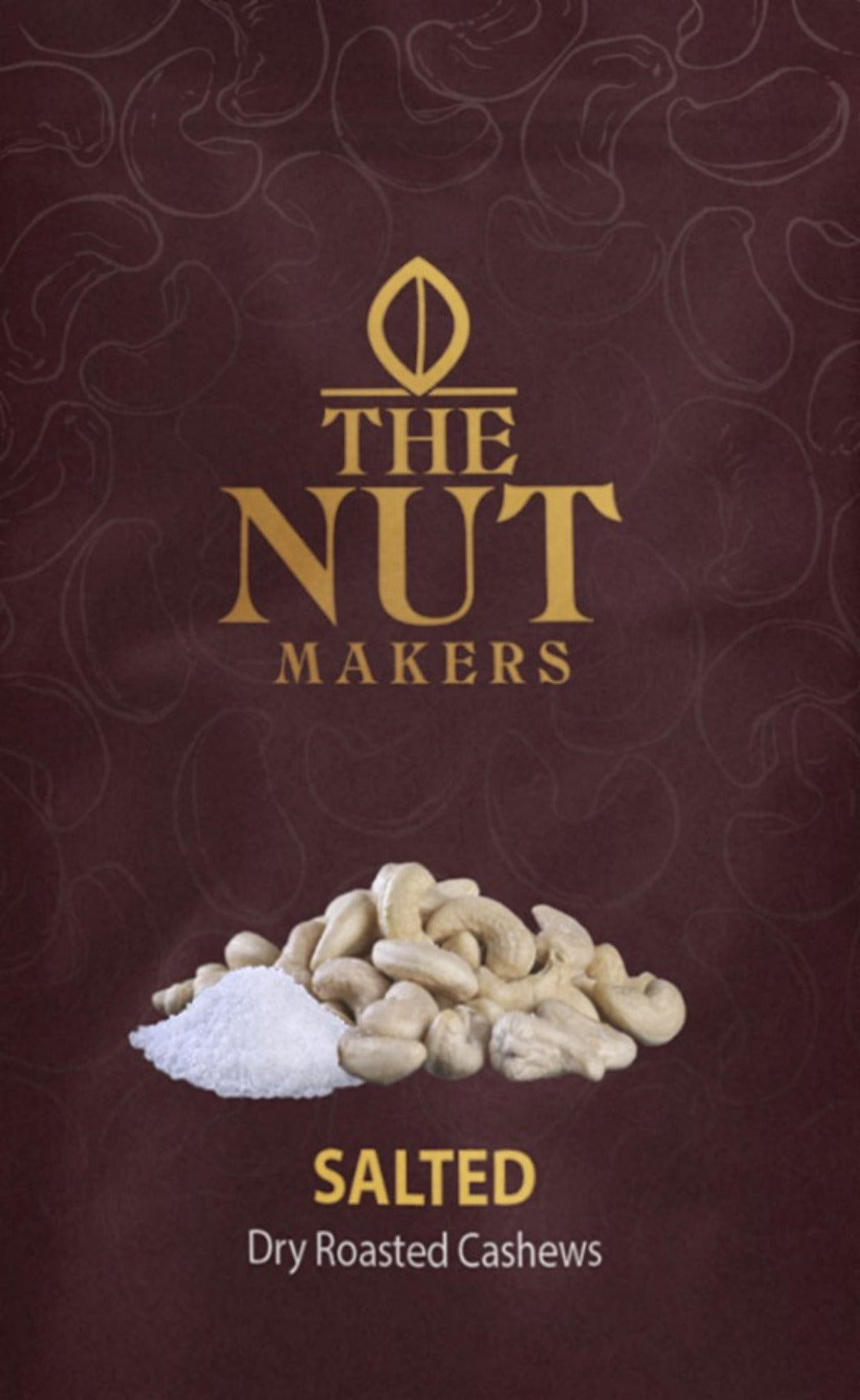Dry Roasted Salted Cashews 200g Kerala Premium - Blueberry Botanicals