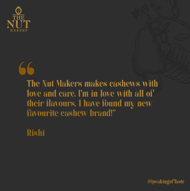 Dry Roasted Salted Cashews 80g Kerala Premium - Blueberry Botanicals