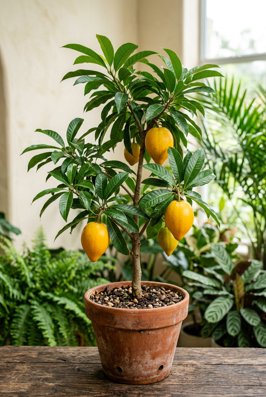 Egg Fruit Plant | Live Tropical Fruit Sapling | Blueberry Botanicals