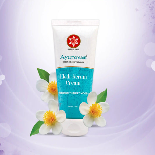 Elaadi Keram Cream 50g Ayurvedic Muscle & Joint Care Postnatal Support | Blueberry