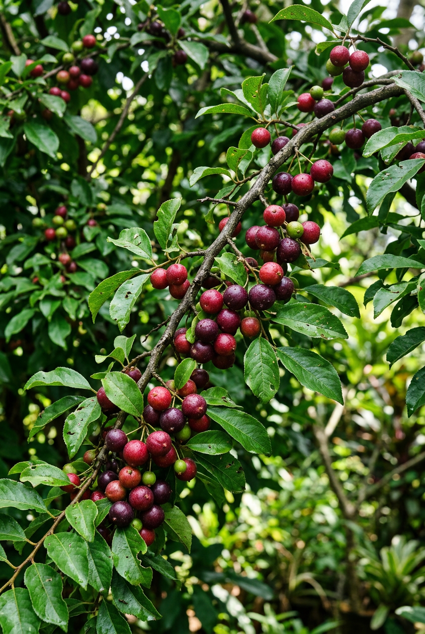 Loobika tropical fruit sapling for a home orchard
