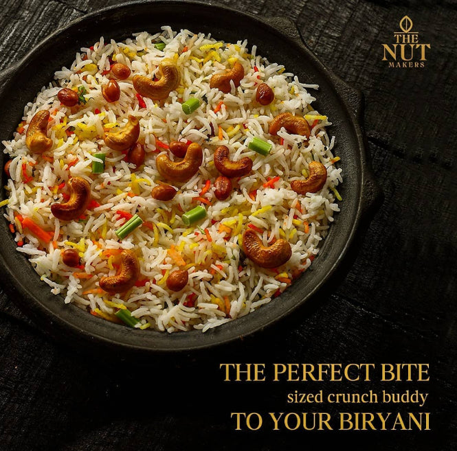 Flaming Chilli Garlic Cashews 500g Kerala Premium - Blueberry Botanicals