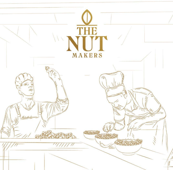 Flaming Chilli Garlic Cashews 80g Kerala Premium - Blueberry Botanicals