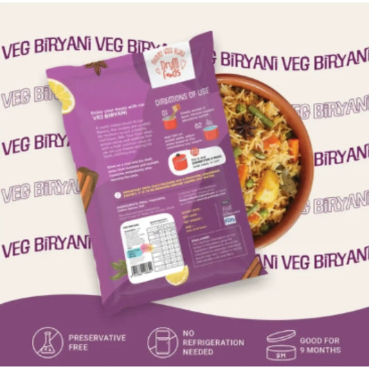 Freeze Dried Veg Biryani / Pulao 100g