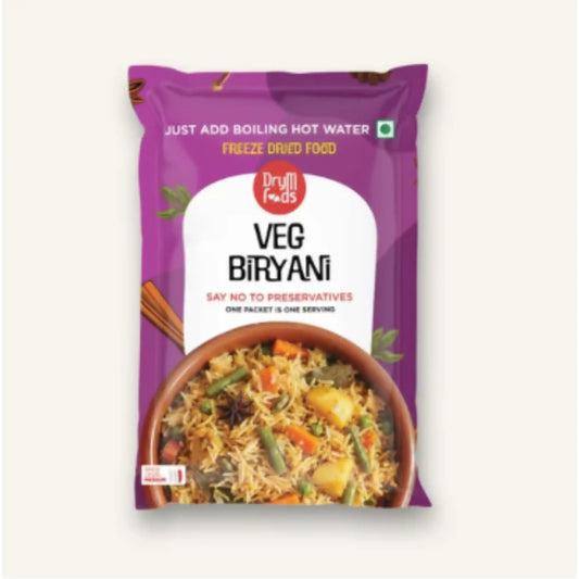 Freeze Dried Veg Biryani / Pulao 100g