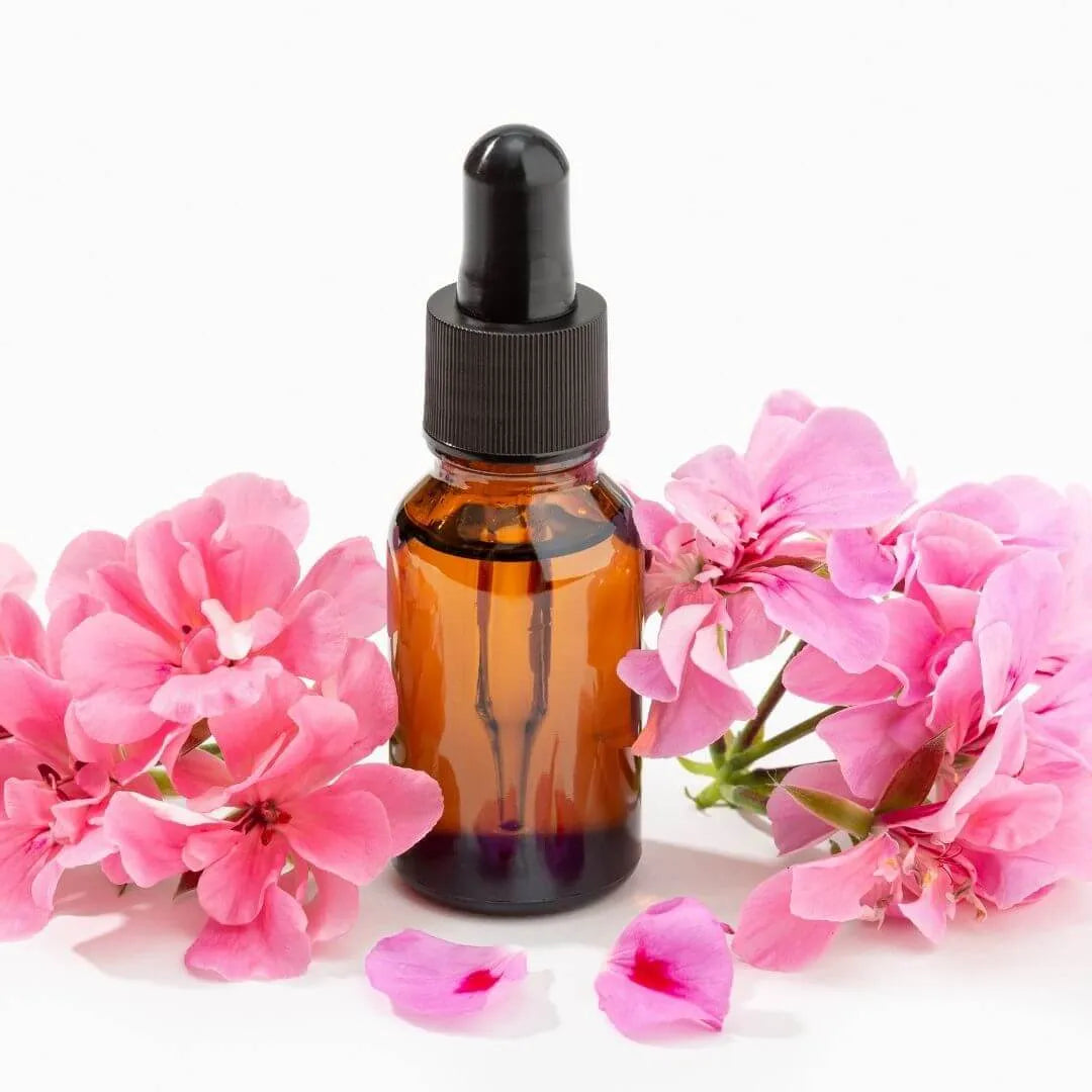 Geranium Oil 1L - Pelargonium Graveolens Pure Essential - Blueberry Botanicals