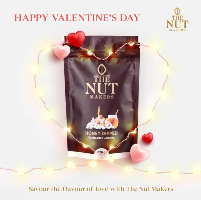 Honey Dipped Cashews 200g Kerala Premium Sweet - Blueberry Botanicals