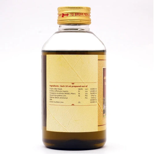 Kanjuniaadi Coconut Oil –200mL.- Ayurvedic Oil for Hair Fall Control, Scalp Nourishment & Root Strength