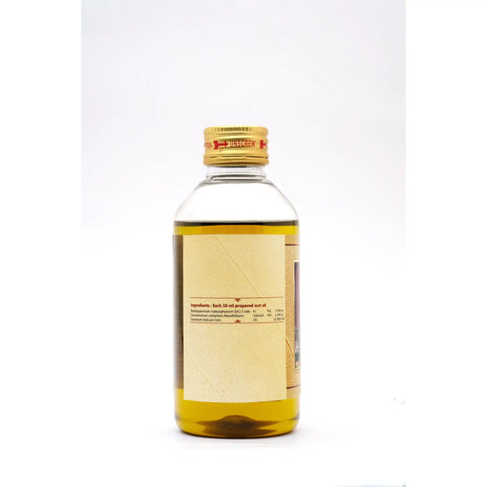 Karpooraadi Oil – 200mL.-Ayurvedic Massage Oil for Pain Relief, Chest Congestion & Skin Health