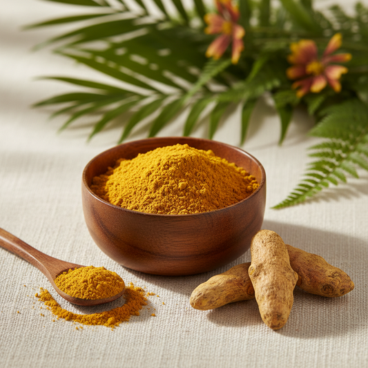 Kasthuri Manjal 100g — Wild Turmeric Herbal Skincare Powder | Blueberry Botanicals India