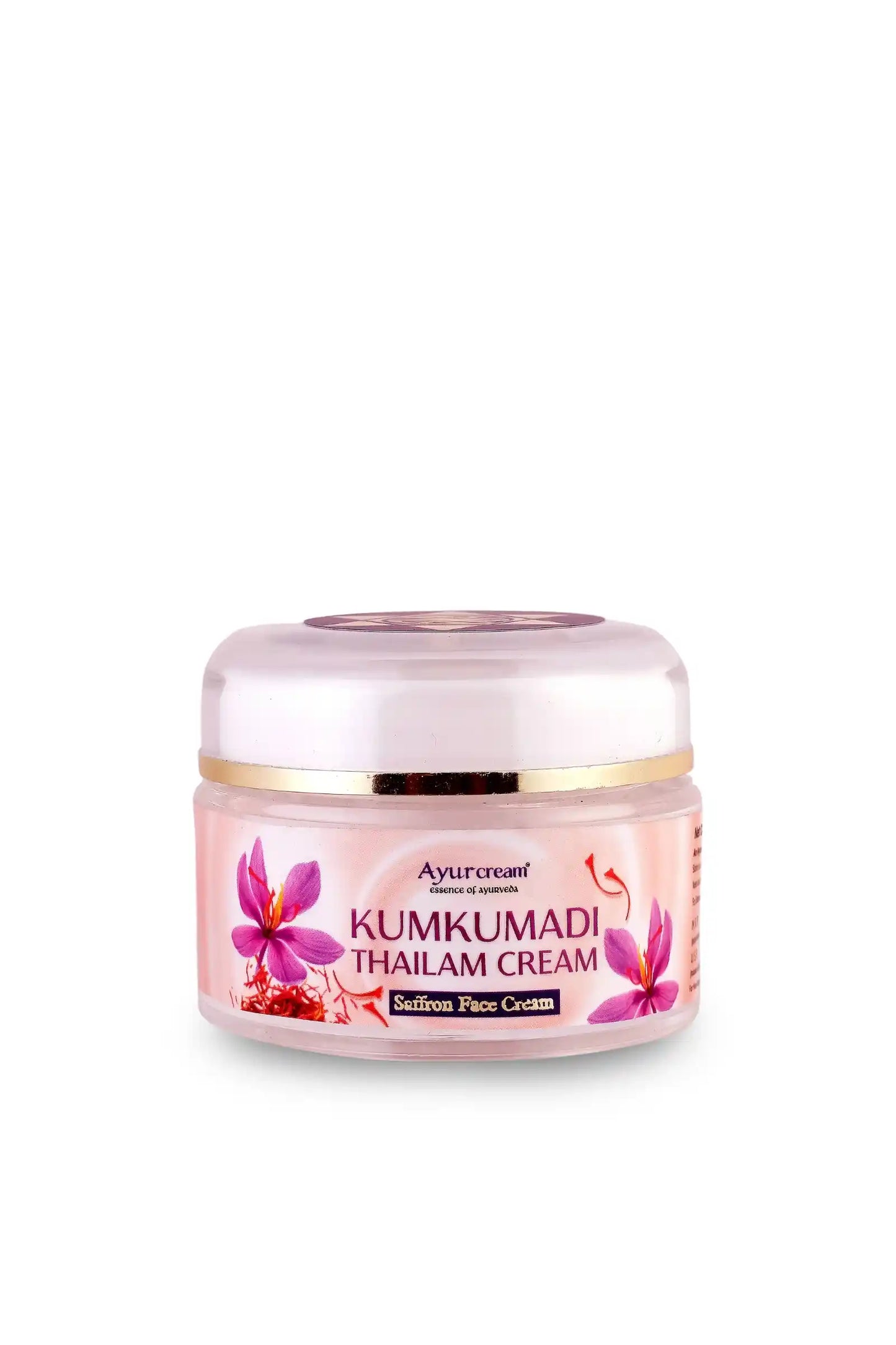 Kumkumadi Thailam Cream 25g Ayurvedic Skin Brightening & Anti-Aging | Blueberry
