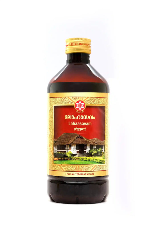 Lohaasavam – 450 mL-Ayurvedic Iron Tonic for Anaemia & Fatigue