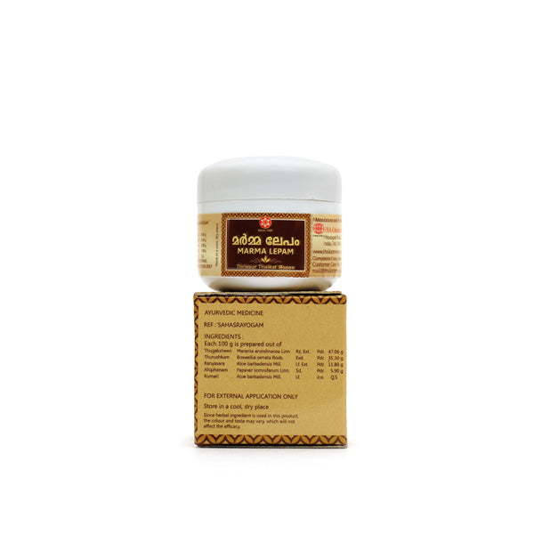 Marma Lepam Paste 50g - Ayurvedic Pain Relief Joint Wellness- Blueberry Botanicals