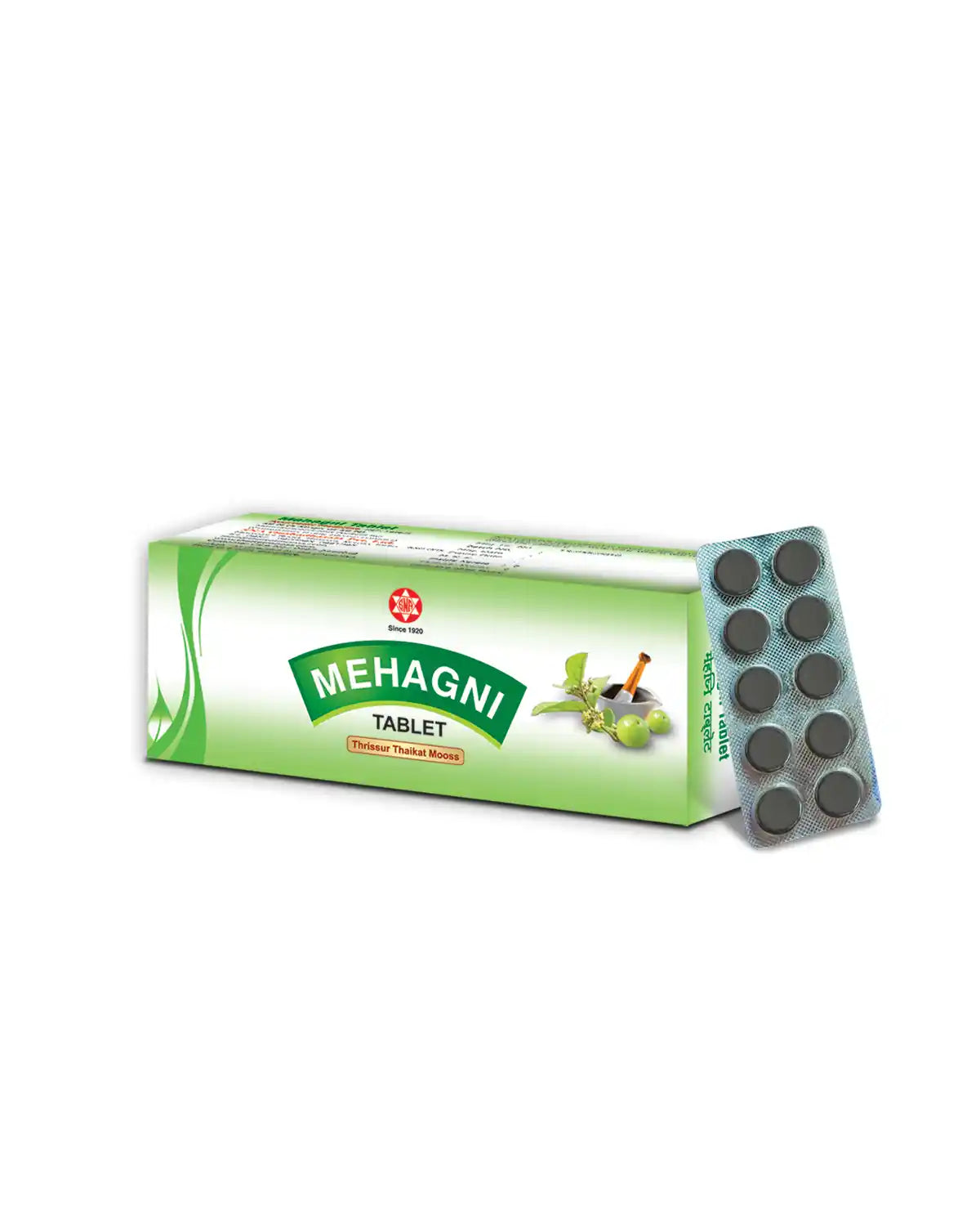 Mehagni Tablets 50pcs - Ayurvedic Blood Purifier Detox Support- Blueberry Botanicals