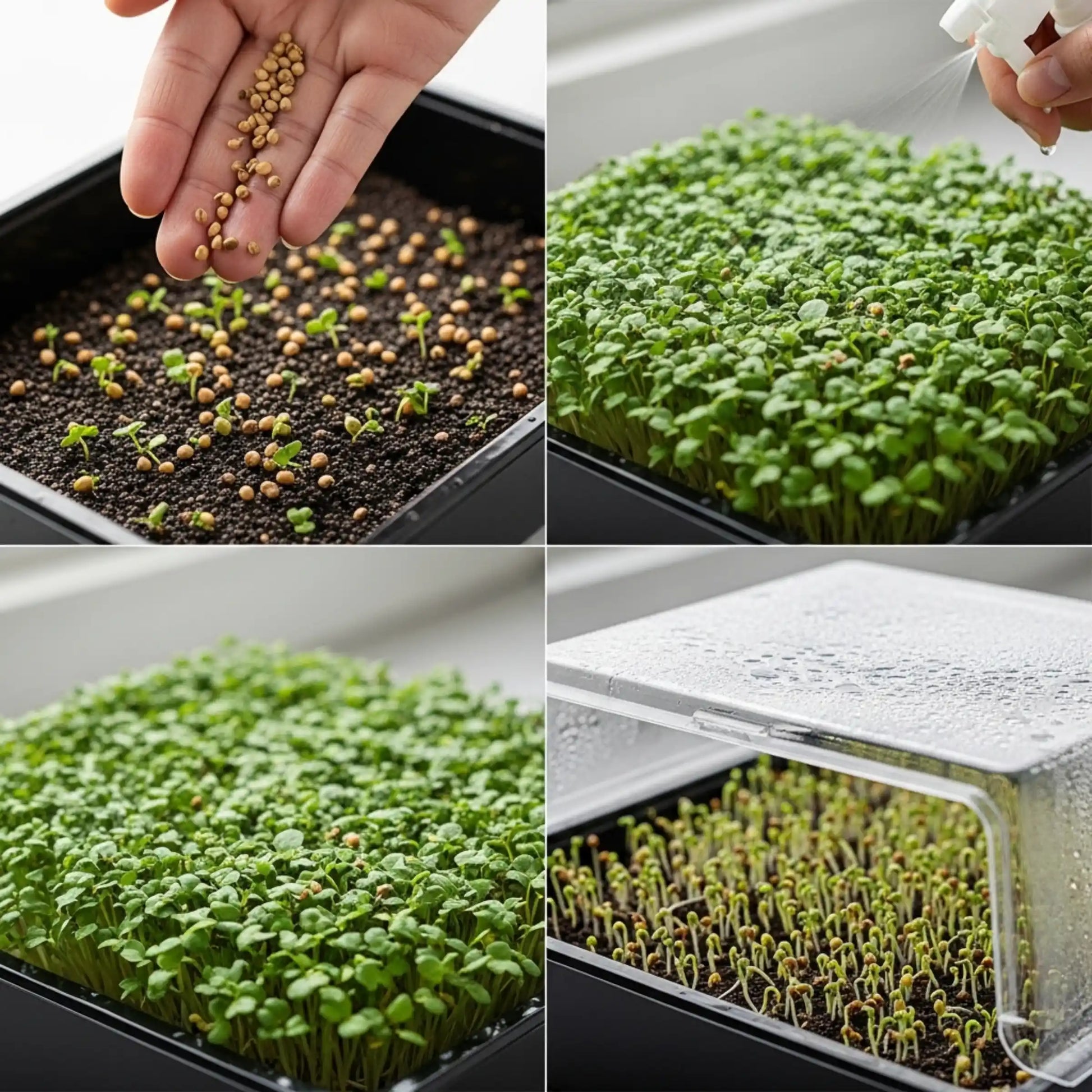 Methi Microgreens Seeds 100g – Fast-Growing Fenugreek Greens – Premium Quality