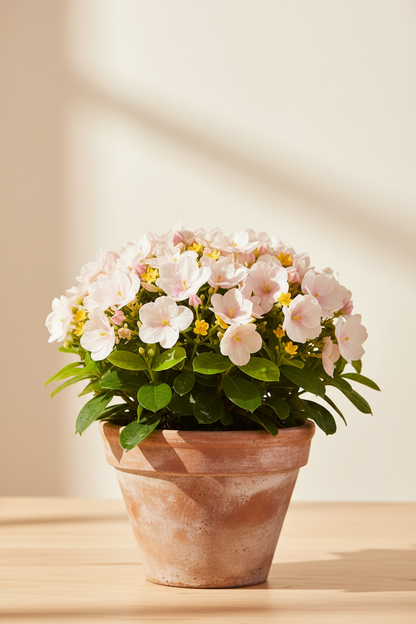 Miniature Mussaenda Plant | Mussaenda dwarf | Compact Tropical Flowering Shrub India