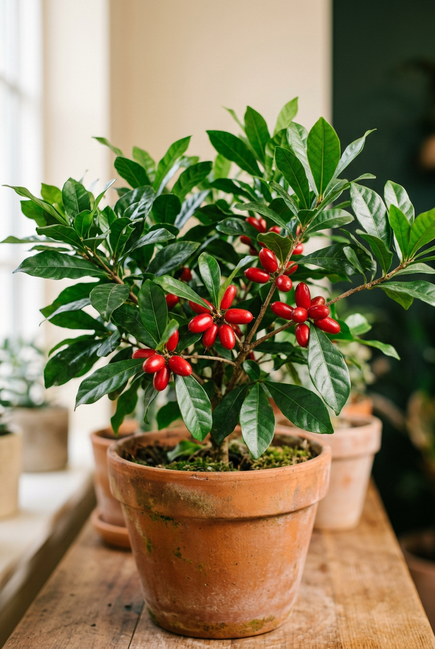 Miracle Fruit Plant | Synsepalum dulcificum | Live Fruit Plant | Blueberry Botanicals