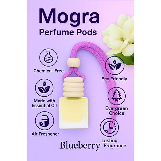 Mogra Car Air Freshener 10ml 45-Day Sacred Jasmine