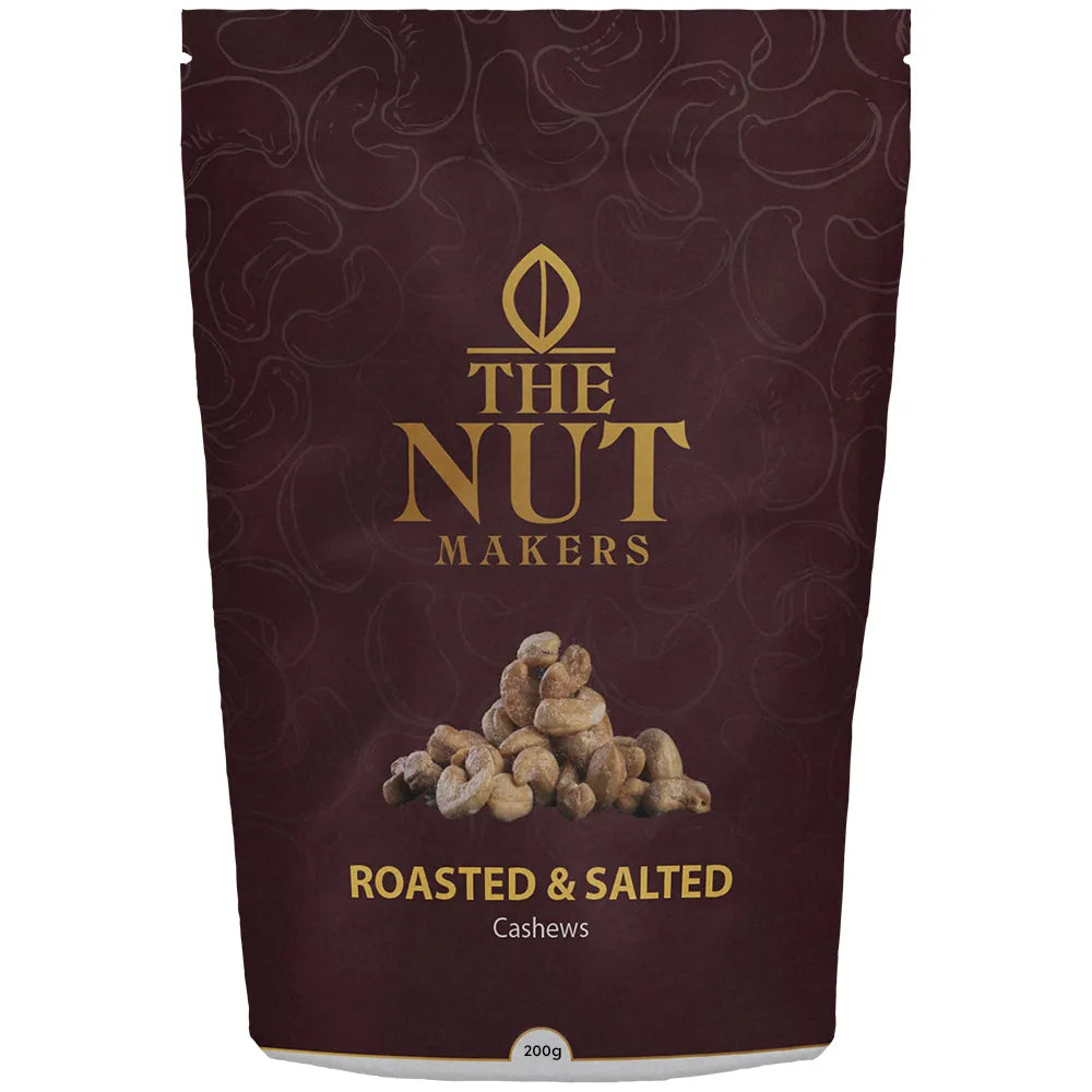 Oil Roasted Salted Cashews 200g Kerala Premium - Blueberry Botanicals
