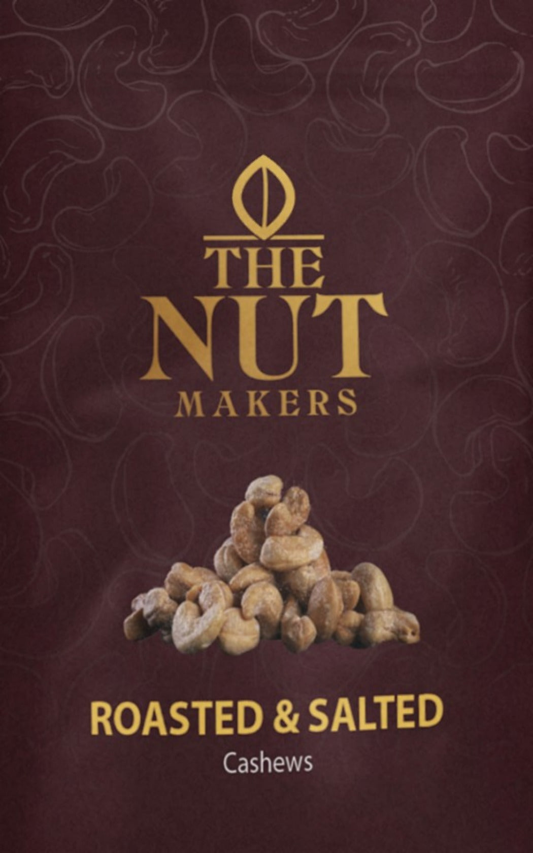 Oil Roasted Salted Cashews 80g Kerala Premium - Blueberry Botanicals