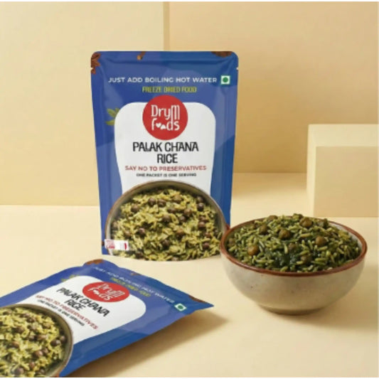 Palak Chana Rice 80g | Freeze Dried Spinach & Chickpea Meal
