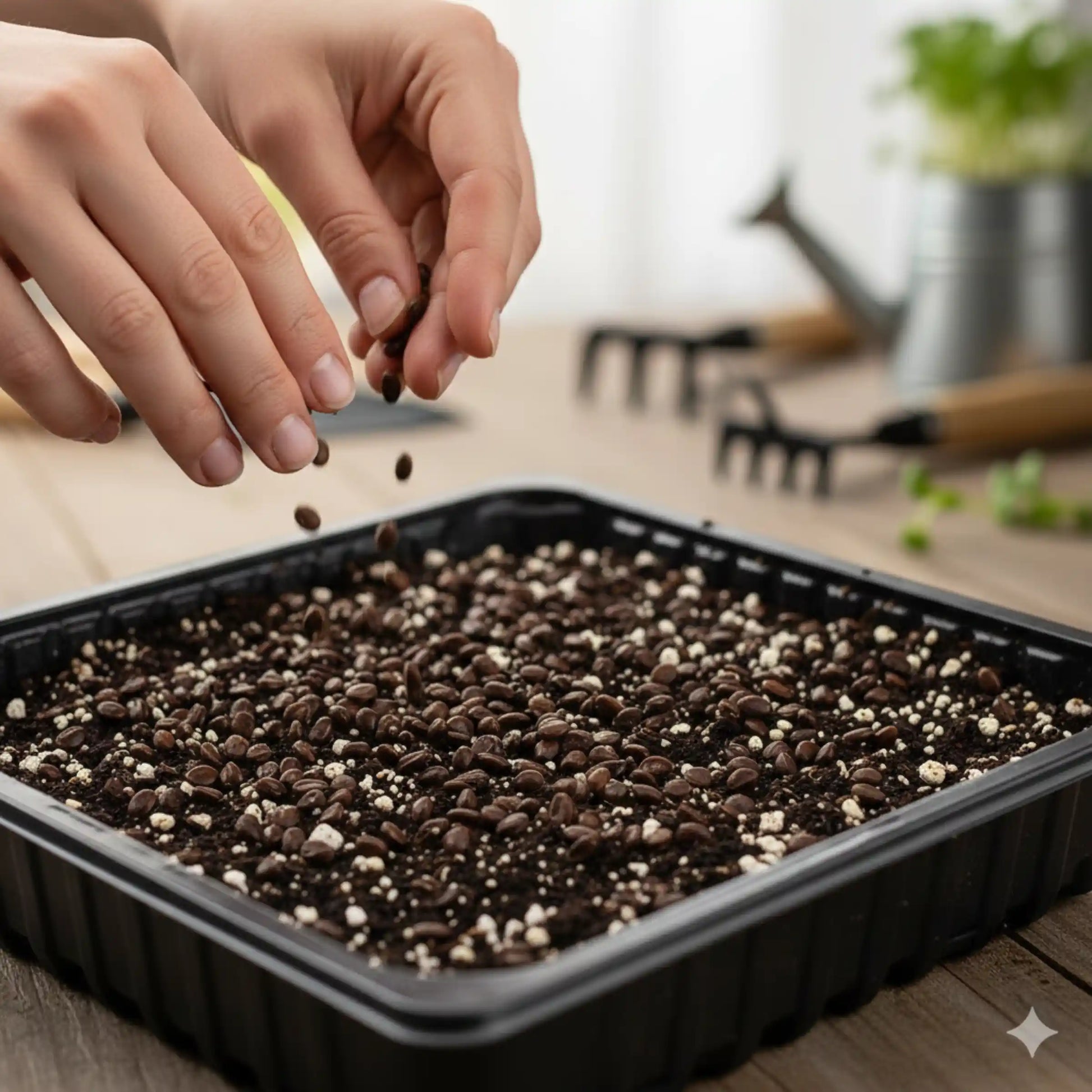 Palak Microgreens Seeds 100g – Fast-Growing Spinach Greens – Premium Quality