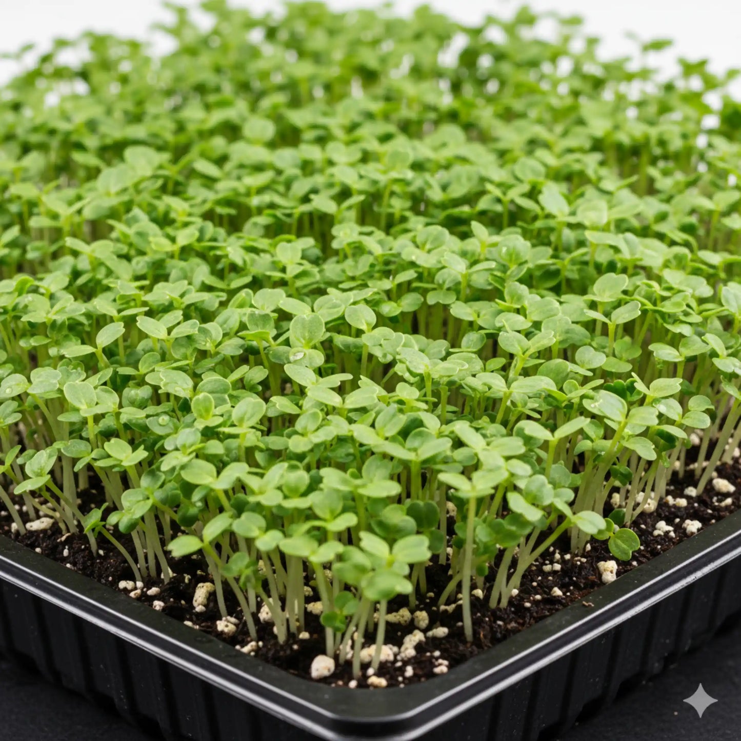 Palak Microgreens Seeds 100g – Fast-Growing Spinach Greens – Premium Quality